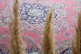 Handmade Persian Vintage Rug - Thumbnail