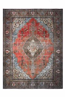 Handmade Persian Vintage Rug - Thumbnail