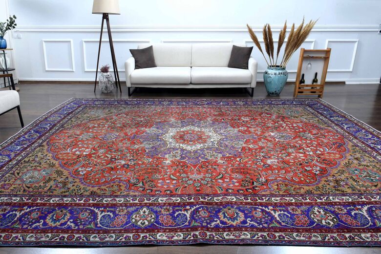 Handmade Persian Vintage Rug