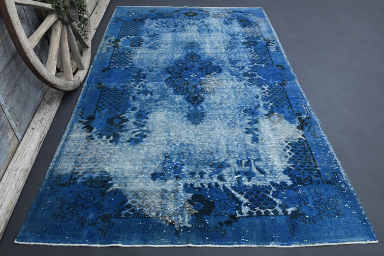 Handmade Vintage Area Anatolian Rug