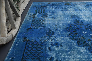 Handmade Vintage Area Anatolian Rug - Thumbnail