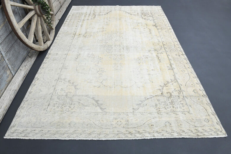 Handmade Antique Anatolian Area Rug