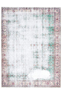 Distressed Vintage Area Rug - Thumbnail