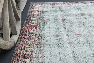 Distressed Vintage Area Rug - Thumbnail