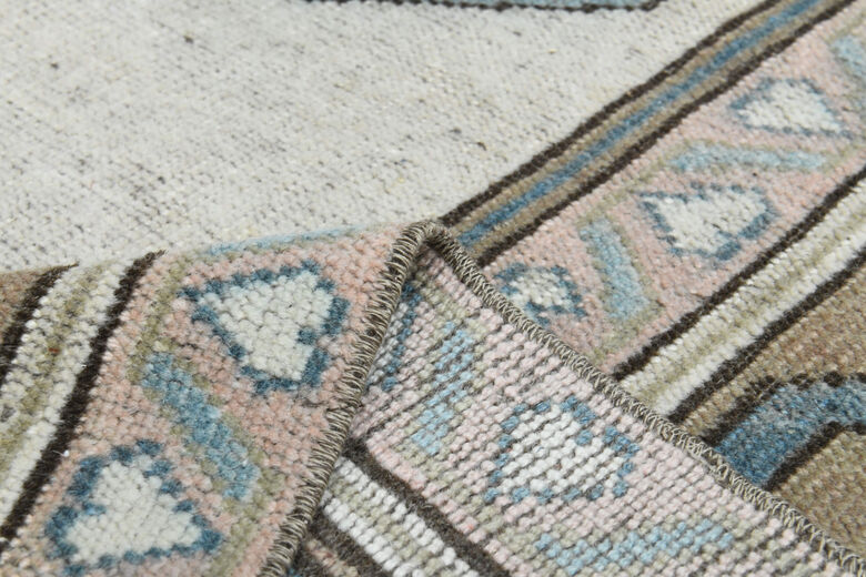 Tasseled Handmade Vintage Area Rug