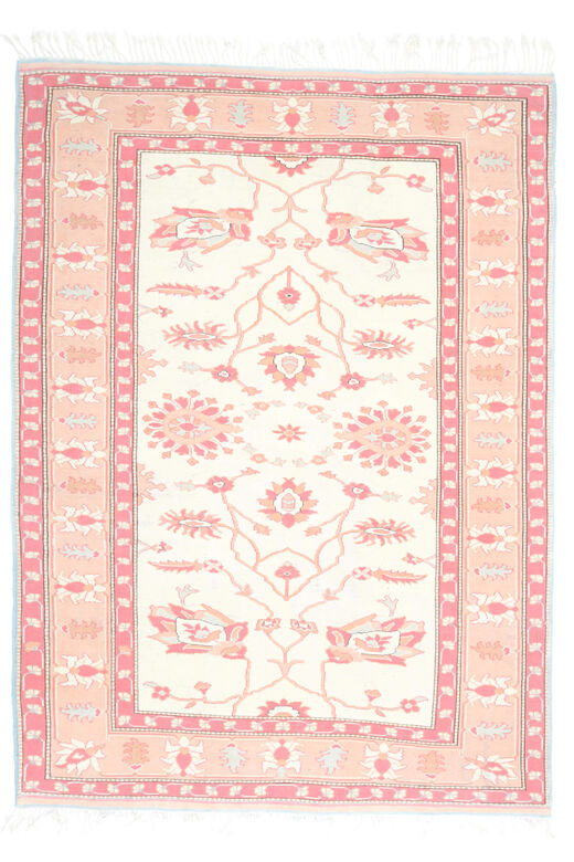 Tasseled Handmade Vintage Area Rug