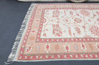 Tasseled Handmade Vintage Area Rug - Thumbnail