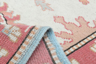 Tasseled Handmade Vintage Area Rug - Thumbnail