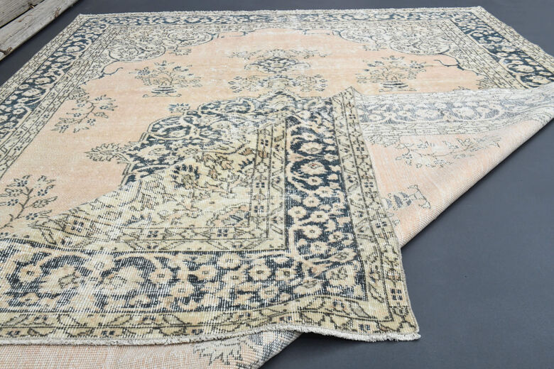 Handmade Vintage Anatolian Area Rug