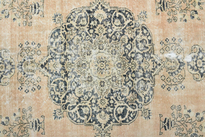 Handmade Vintage Anatolian Area Rug