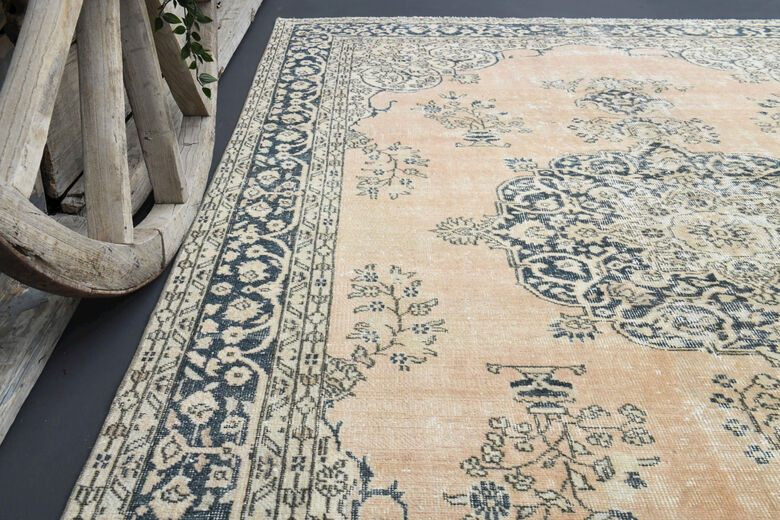 Handmade Vintage Anatolian Area Rug