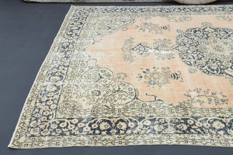 Handmade Vintage Anatolian Area Rug