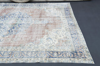 Distressed Antique Area Rug - Thumbnail