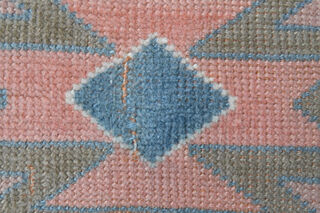 Handmade Vintage Large Area Rug - Thumbnail