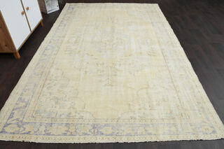 1950's Handmade Vintage Area Rug - Thumbnail