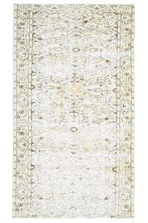 Floral Vintage Area Handmade Rug - Thumbnail