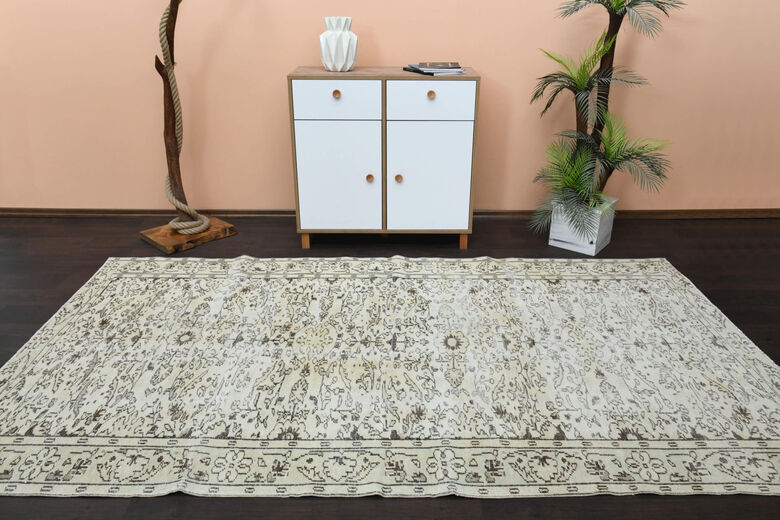 Floral Vintage Area Handmade Rug