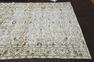 Floral Vintage Area Handmade Rug - Thumbnail