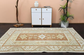 Handmade Vintage Area Rug - Thumbnail