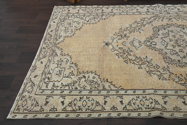 Handmade Anatolian Oriental Vintage Area Rug