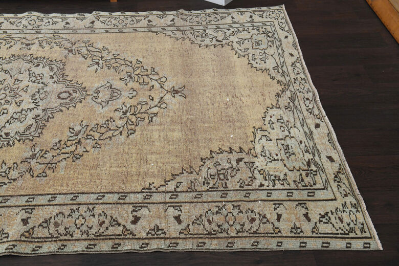 Handmade Anatolian Oriental Vintage Area Rug