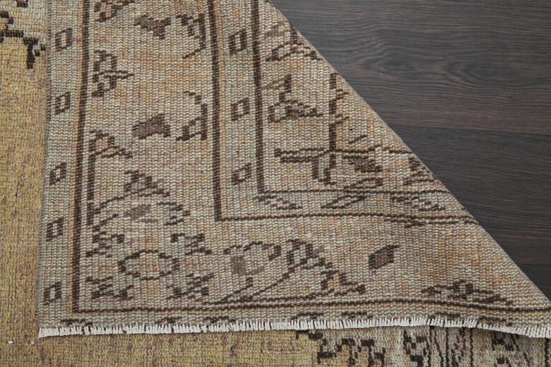 Handmade Anatolian Oriental Vintage Area Rug