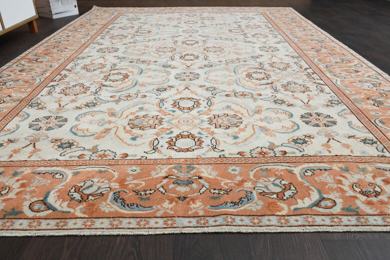 Genuine Hereke Vintage Area Rug
