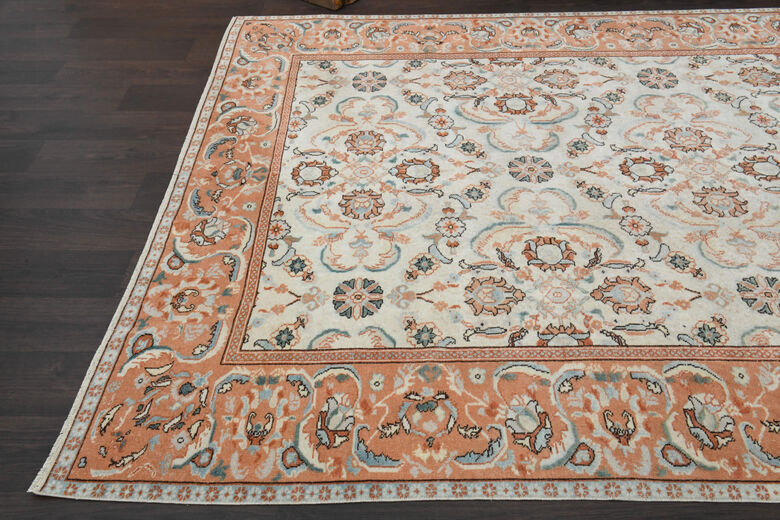 Genuine Hereke Vintage Area Rug