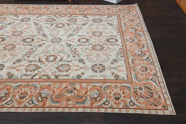 Genuine Hereke Vintage Area Rug