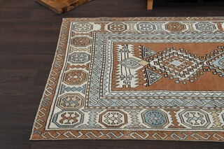 Handmade Vintage Area Rug - Thumbnail