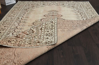 Handmade Vintage Area Rug - Thumbnail