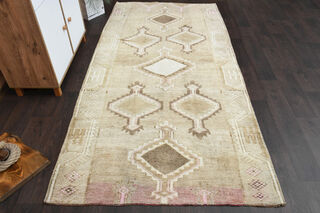 Handmade Vintage Large Area Rug - Thumbnail