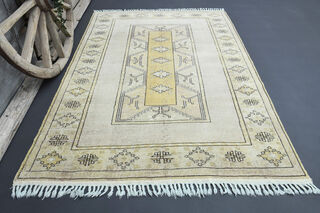 Handmade Vintage Area Rug - Thumbnail