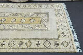 Handmade Vintage Area Rug - Thumbnail