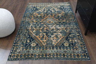 Handmade Vintage Area Milas Rug - Thumbnail