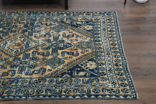 Handmade Vintage Area Milas Rug - Thumbnail