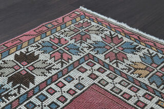 Handmade Vintage Area Rug - Thumbnail