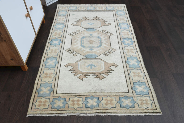 Handmade Vintage Area Rug