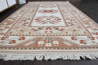 Handmade Vintage Area Rug - Thumbnail