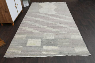Contemporary Hemp Anatolian Vintage Area Rug - Thumbnail