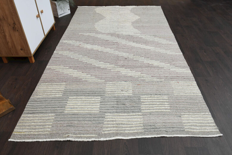 Contemporary Hemp Anatolian Vintage Area Rug