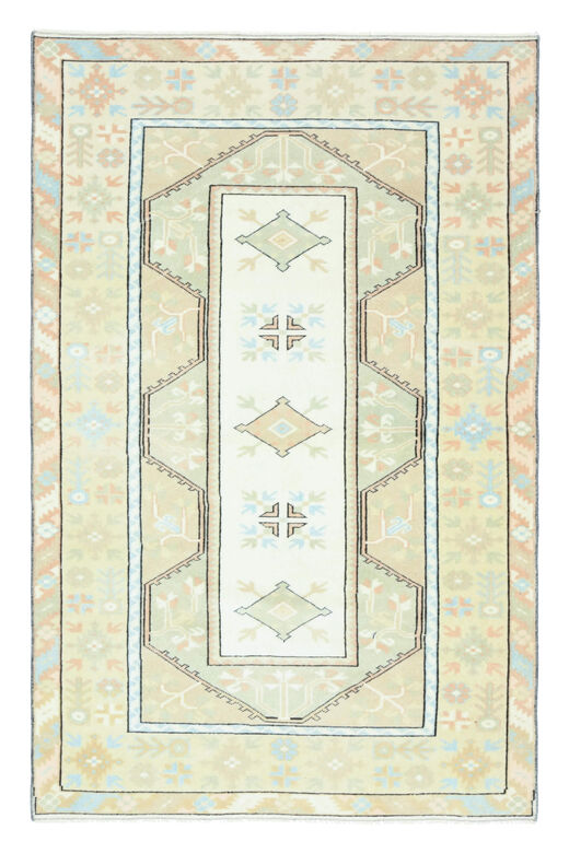 Western Anatolian Vintage Area Rug