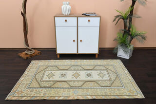 Western Anatolian Vintage Area Rug - Thumbnail