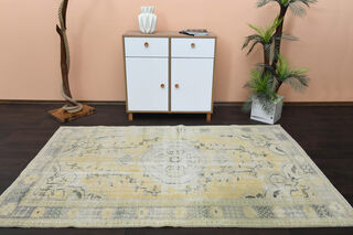 Handmade Vintage Area Rug - Thumbnail