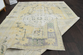 Handmade Vintage Area Rug - Thumbnail