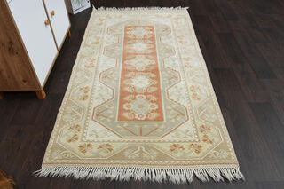 Handmade Vintage Area Rug - Thumbnail