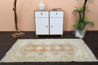 Handmade Vintage Area Rug - Thumbnail