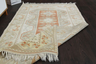 Handmade Vintage Area Rug - Thumbnail