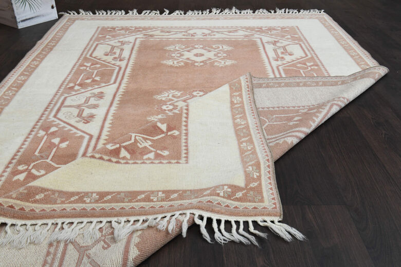 Handmade Isparta Vintage Area Rug