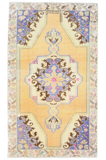 Handmade Vintage Area Rug - Thumbnail